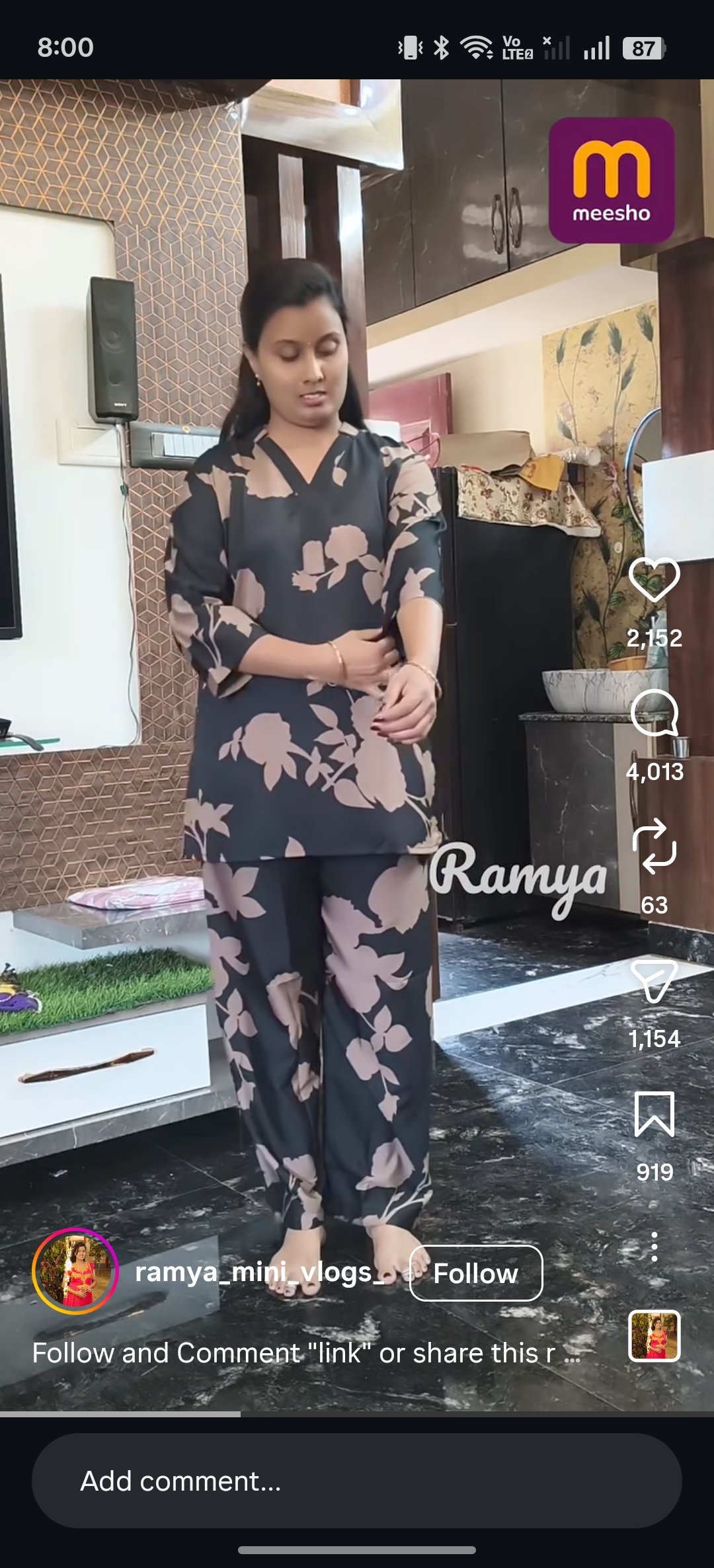 Photo of Monika Reddy N